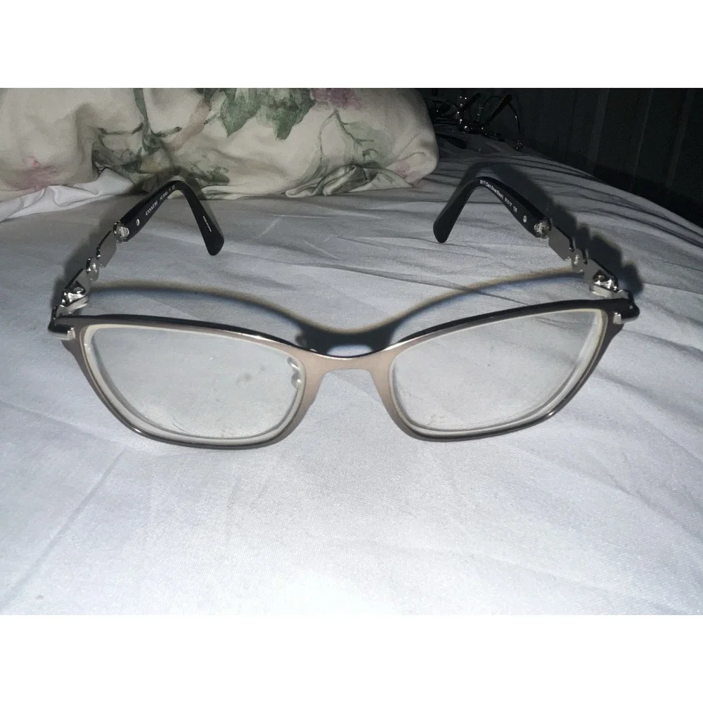 Coach Eyeglasses HC5065 9017 Dark Silver Metal Black 51-17 135 *Frames Only*